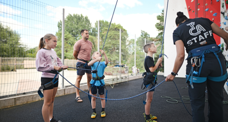 The Arc Climbing outdoors